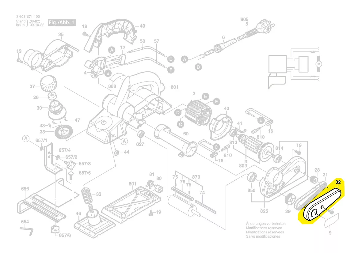Carter réf. 2 609 100 585 BOSCH